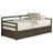 Adda Twin XL Daybed with Pull-Out Trundle and 2 Storage Drawers, Grey