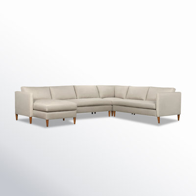 Clifford 4-Piece Upholstered Custom Sectional
