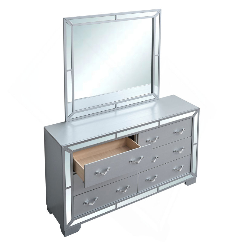 Commode (sans miroir), argent