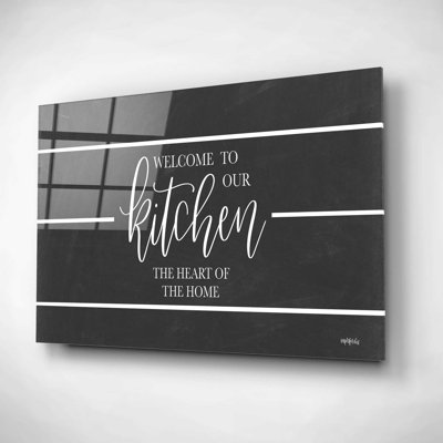 Welcome to Our Kitchen par Imparfect Dust - Art textuel sans cadre