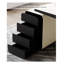 Practical Large Executive Desk with 3 Drawers and Stable Curved Frame-1953468752