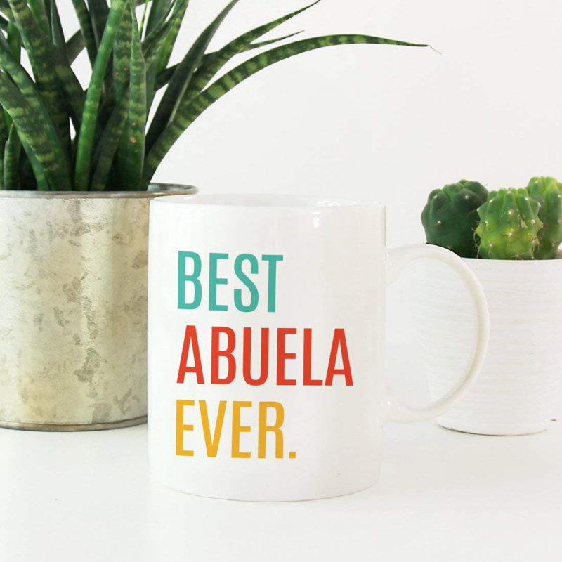 Grande tasse à café jamais abuela Oglesby