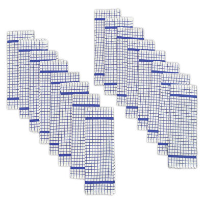 Cotton Checkered Dish Cloth Kitchen Towel