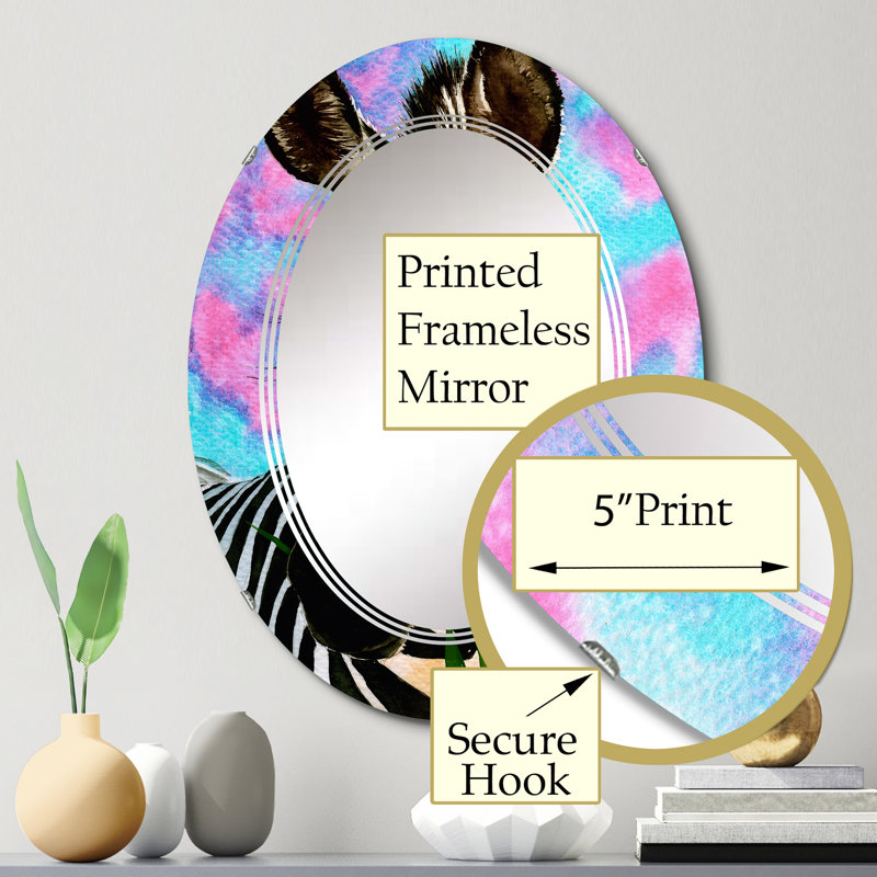 Oval Mirror, 30" x 20"