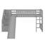 Lit mezzanine simple avec glissière Stairway-115211689