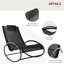 Chaise longue en acier Anyja