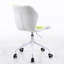 Chaise de travail en similicuir Cavett-50313026-50313025