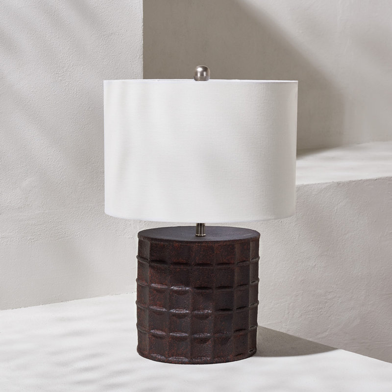Lampe de table 21 po Naseeba, Noir