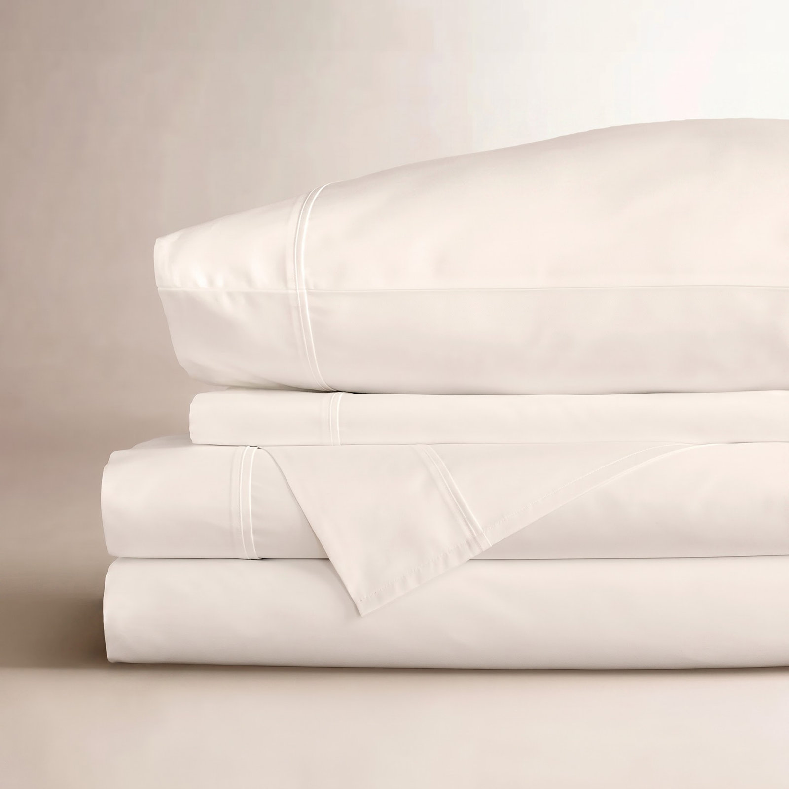 Hayward Pima Cotton Sheet Set, Sand, King