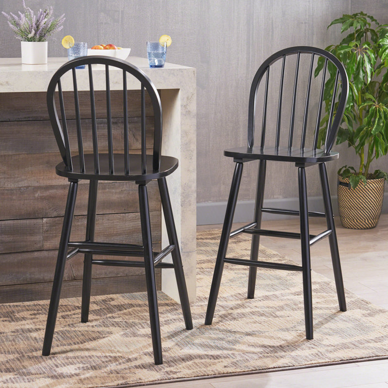 Tabourets d'extérieur, ensemble de 2