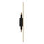 Geduhn 2-Light Dimmable Brown Corner Wall Light