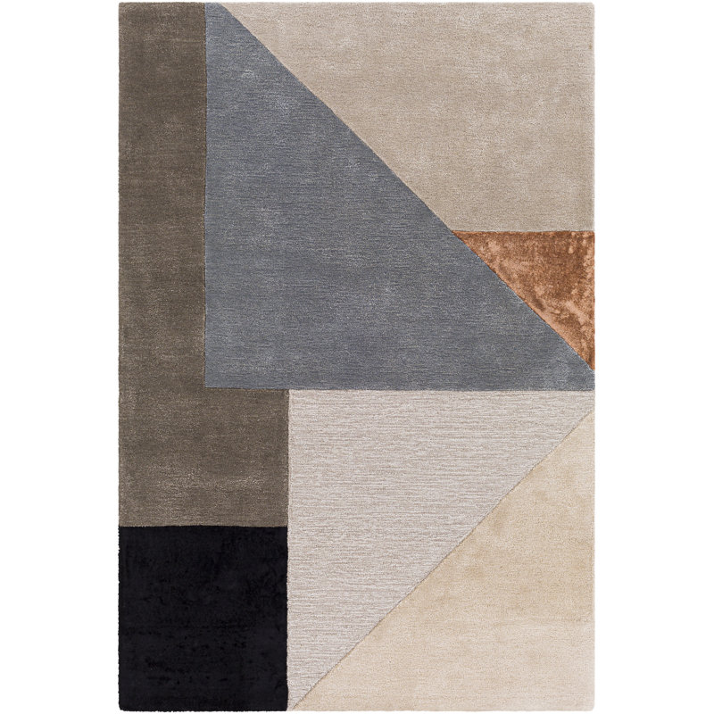 Kemondre Geometric Indoor Rug, Rectangle 2' x 3'
