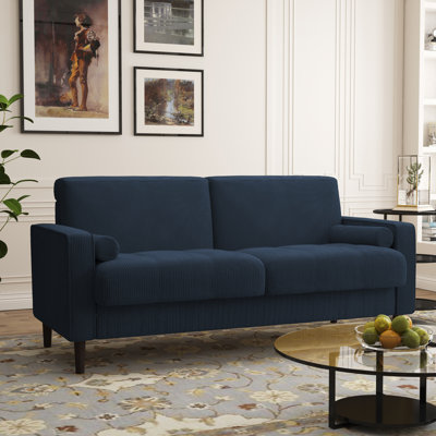 Carmelinda 62.6'' Corduroy Loveseat