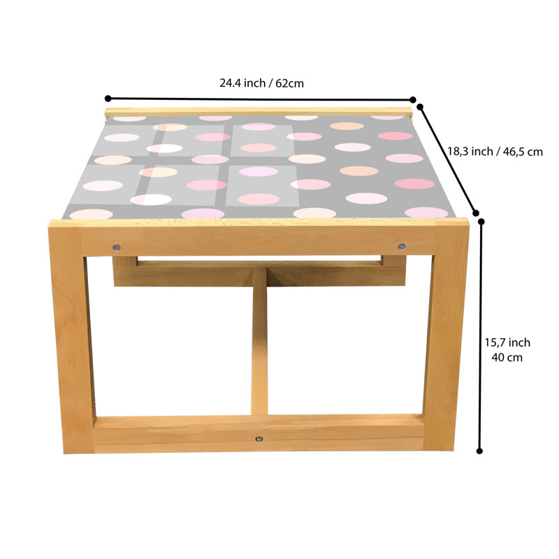 Jalieah Sled Coffee Table, 62cm H x 46cm W x 40cm D