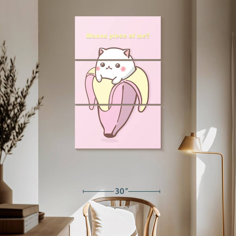 Ketti Cat Banana, H 65 po x l 42 po