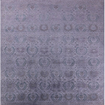 Tapis oriental mauve