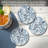 Thirstystone Ocean Coral 4-Pack Round Stone Coasters
