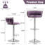 Christal Height Adjustable Swivel Bar Stool-1574298157-1574298133