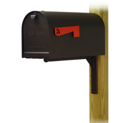 Titan Aluminum Post Mounted Mailbox