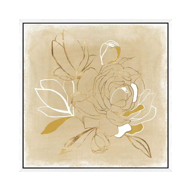 Camilla I 1 Piece Wall Art on Canvas, 66.04 cm H x 66.04 cm W, White Framed