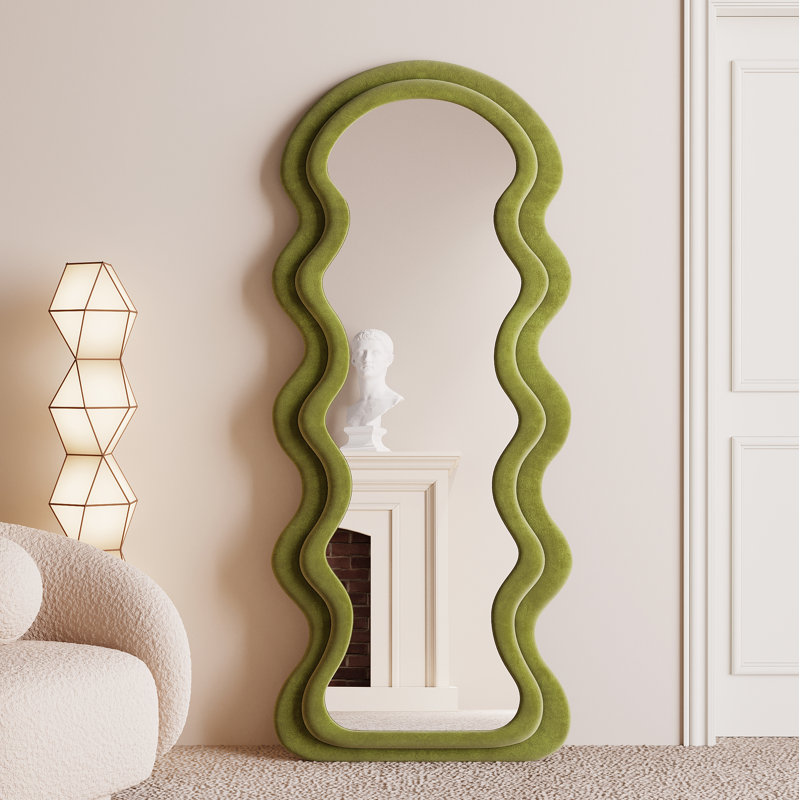 Cherae Glass Wavy Mirror