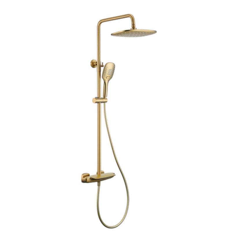 Système de douche complet, Noir mat
