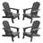Ergonomically designed resin folding Adirondack chair-328065403