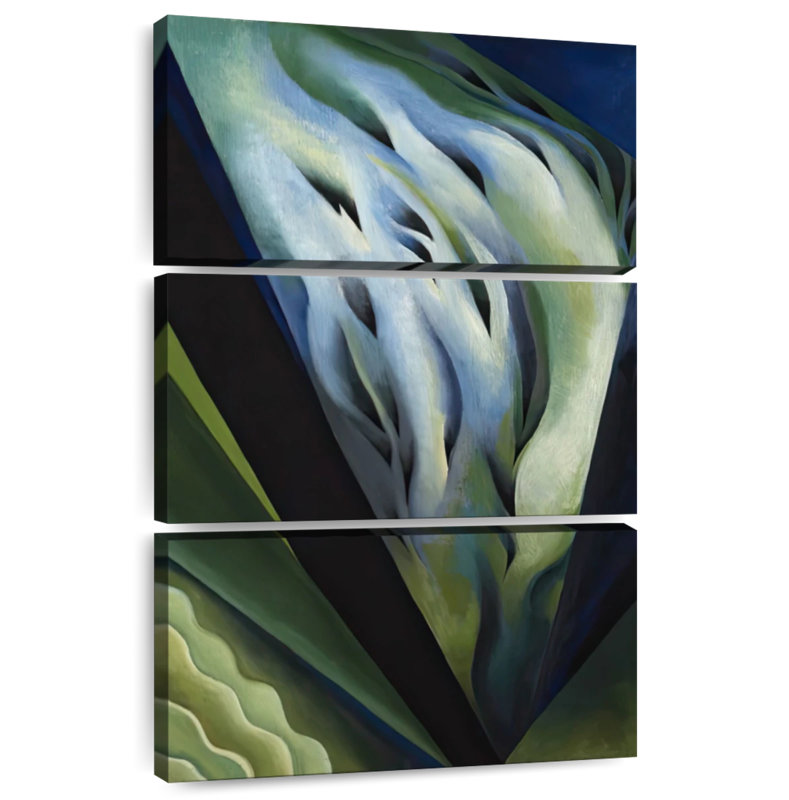 Avery Blue And Green Music, 38" H x 24" W