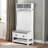 3-in-1 Multi-functional Hall Tree With Coat Rack, Storage Bench, And Shoe Cabinet For Entryway And Hallway-1593507881