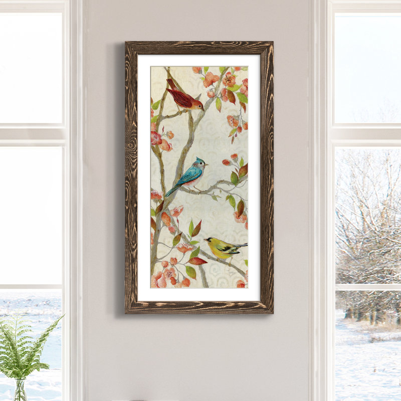 Chanson du printemps - reproduction d'art sur toile, Noyer