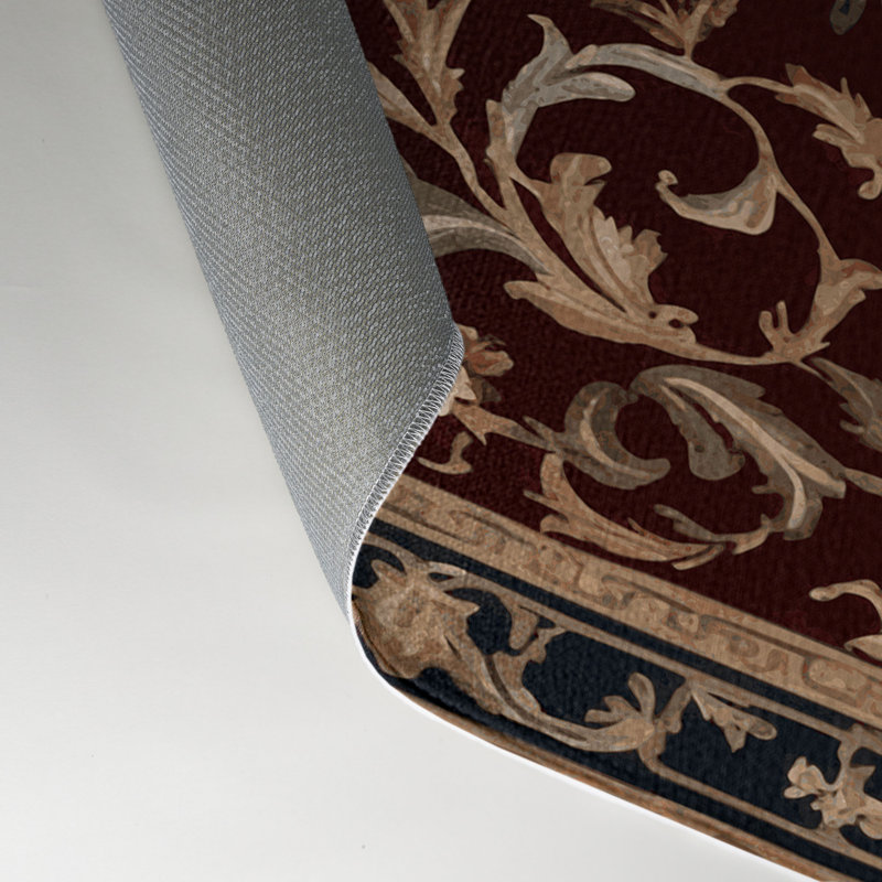 Tapis noir français intérieur et extérieur, Rectangle 9 pi x 12 pi