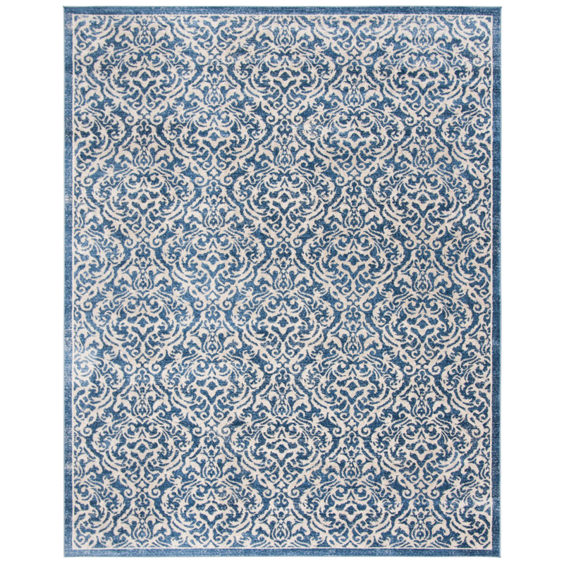 Delphi Damask Hand Woven Area Rug, Rectangle 244cm x 305cm