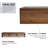  Hadleigh 60" Wall-Mounted Bathroom Cabinet Storage-1798310852