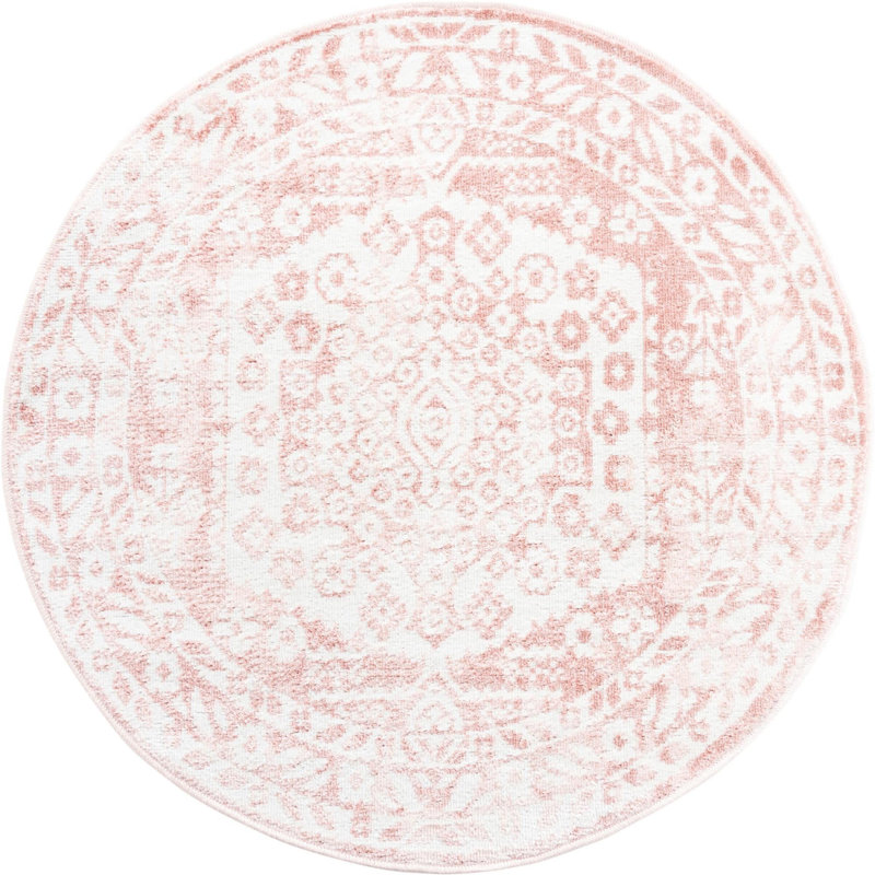 Braggs Oriental Indoor Rug, Round 3'1"