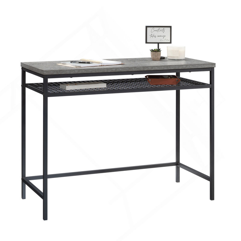 Bureau d'écriture, finition grise