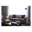 Lampe sur pied moderne en nickel brossé 69 po avec col ajustable 69 po pour salon, chambre et lecture