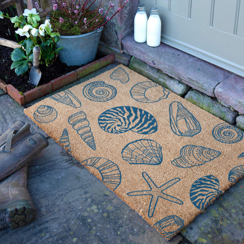 Jaylynn Non-Slip Doormat, Rectangle 90 x 60 cm