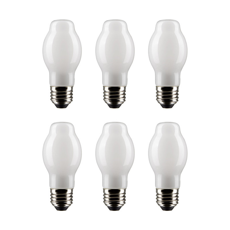 Satco BT15 DEL, ampoule à intensité variable, base E26 / moyenne (standard), 450 lumens, 4000 Kelvins, 5 W