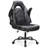 Computer Gaming Desk Chair - Ergonomic PU Leather with Comfy Lumbar Support, Height Adjustable Rolling Desk with Flip-up Armrests, for Home and Office-1824622995