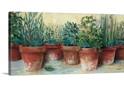 « ii » par carol rowan print Potted Herbs