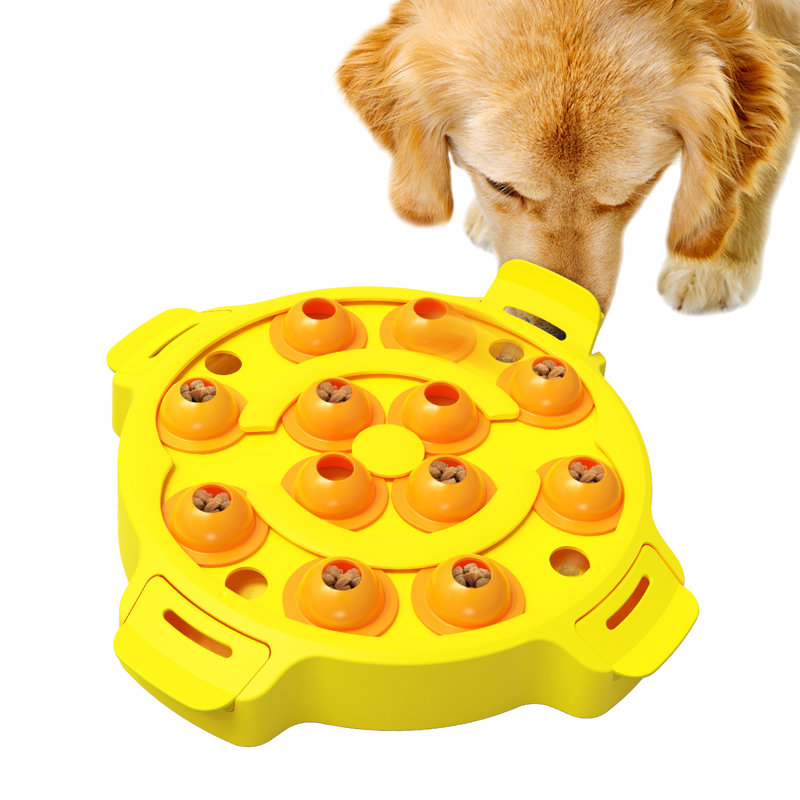 Mangeoire pour animaux domestiques, Jaune