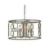Buckhead 8 - Light Candle Style Drum Chandelier