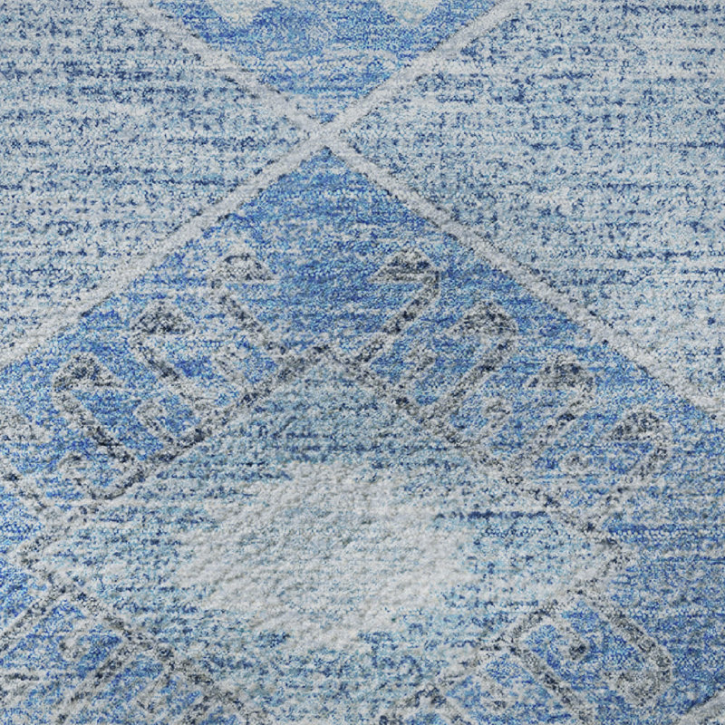 Premium Machine Washable Xamiera AMF1857 Aztec Rug, Rectangle 9' x 12'