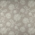 Taupe Gray and Creamy White Floral Polyester