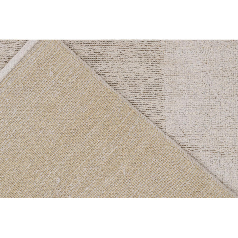 Hand Knotted Area Rug in Beige