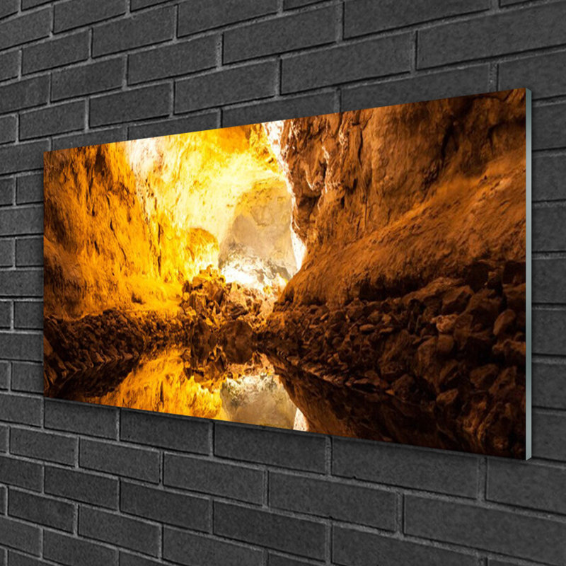Art Abstract - No Frame Print on Glass