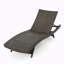 Chaise longue d'extérieur en osier Dhrithi-713571344
