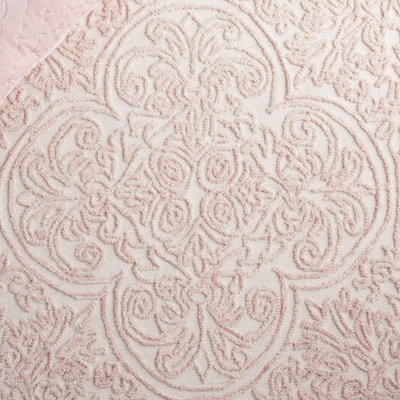 Tapis en laine et coton touffeté à la main avec coton