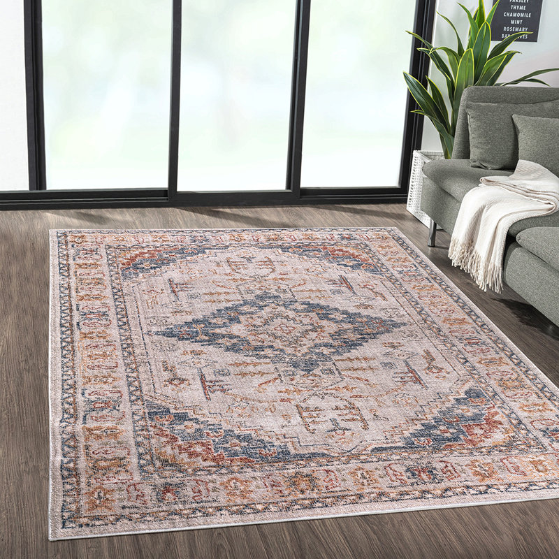 Tapis à bordure carrelée