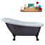 1549.4mm x 701mm Soaking Acrylic Bathtub-1279436804-1279436813